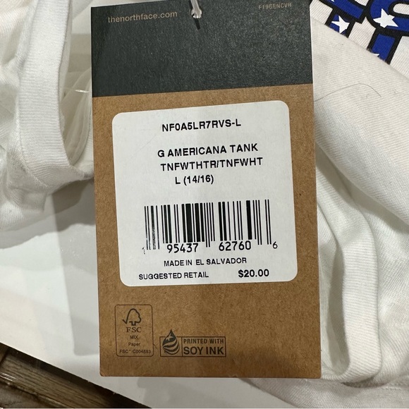 Girl’s North Face Tank Top - Picture 4 of 6